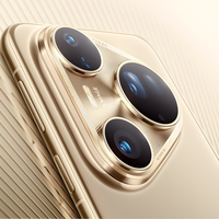 Elegante celular con poderoso telefoto y resistente al agua. Puede cargar la batería de otros teléfonos