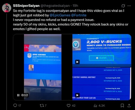 Fortnite Skins Retirando Epic Games