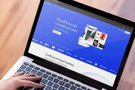 web con WordPress