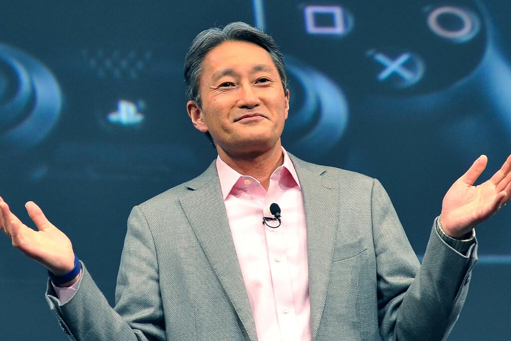 Kazuo Hirai durante su etapa en Sony