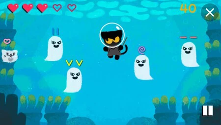 Googleのハロウィンゲーム