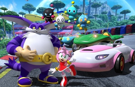 Team Sonic Racing suma seis pilotos por el precio de tres: Amy, Big y los Chaos confirmados