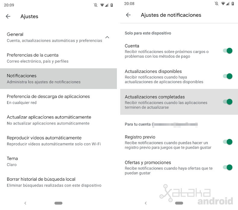 Google Play Store empieza a recuperar las notificaciones de las apps ...