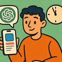 No sé nada de programación y he creado esta app en menos de 10 minutos. Solo con ChatGPT y el iPhone