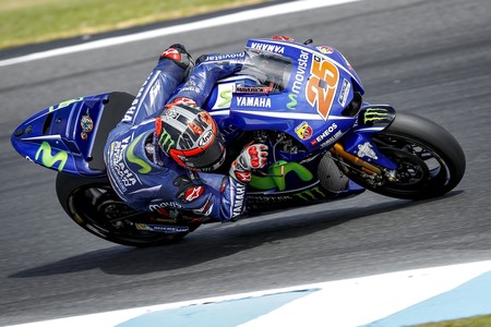 Maverick Vinales Test Phillip Island 2017