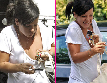 El 'descuido nudista' de Lilly Allen