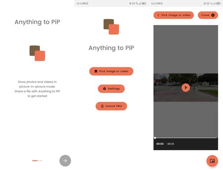 フローティングウィンドウの内容