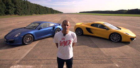Chris Harris enfrenta el 911 Turbo S al MP4-12C Spider