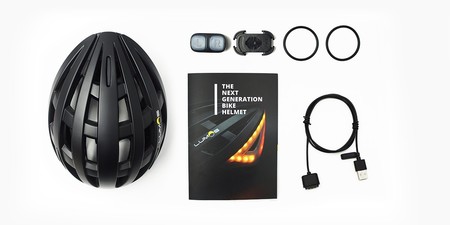 Este casco para ciclistas monitoriza tu salud y tiene intermitentes que se activan con tu Apple Watch