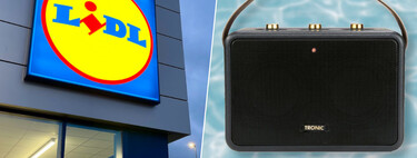Lidl tiene un altavoz con diseño retro que me recuerda a los Marshall, pero su precio no llega a los 35 euros 