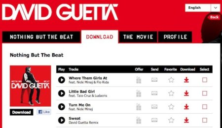 Facebook y la venta de música: David Guetta abriendo un nuevo camino