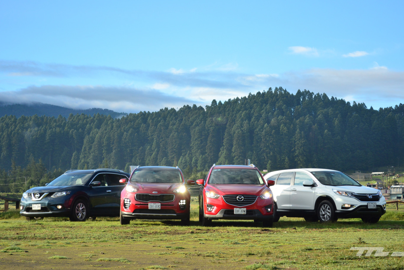 Comparativa: KIA Sportage vs Mazda CX-5 vs Honda CR-V vs Nissan X-Trail (II)