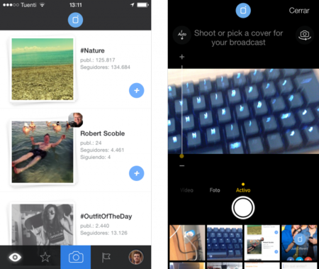 Mobli, retransmite vídeo en directo desde tu móvil fácilmente