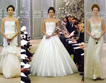 Carolina Herrera en la Semana de la Moda Nupcial de Nueva York verano 2009