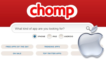Apple compra el buscador de aplicaciones Chomp para mejorar la App Store