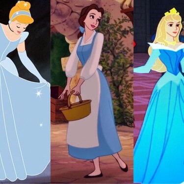 Desde hace más de 50 años, las heroínas de Disney visten de azul: la decisión más feminista del gigante norteamericano