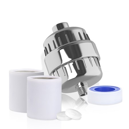 Oferta flash en el filtro para ducha GrandBeing de 12 etapas: hasta medianoche cuesta 19,19 euros en Amazon