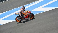 Marc Márquez el más rápido en los test tras el Gran Premio de España