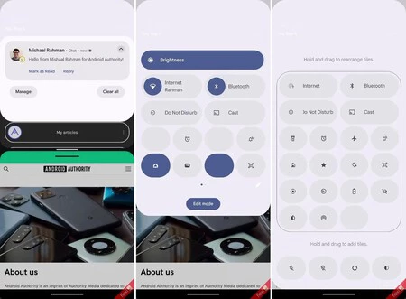 Android 16 の通知