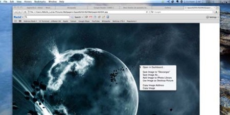 Truco: Utilizar rápidamente una imagen como fondo de pantalla
