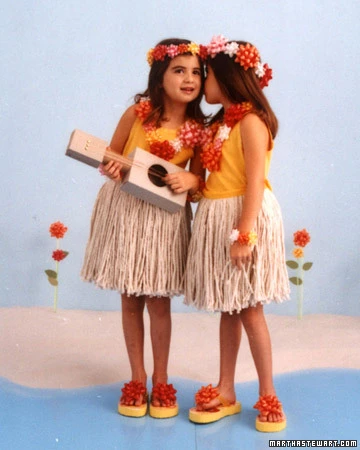 Un disfraz de niña económico y fácil de realizar