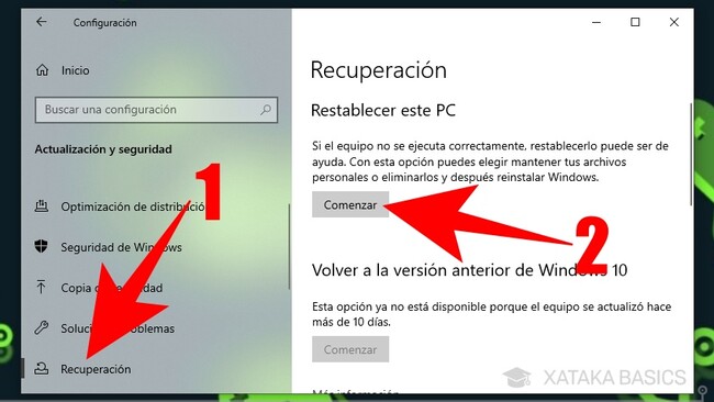 Cómo formatear Windows 10 paso a paso