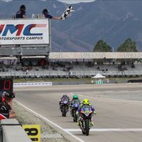 Toni Elías consigue el doblete en Utah y aumenta su ventaja en MotoAmerica hasta los 28 puntos