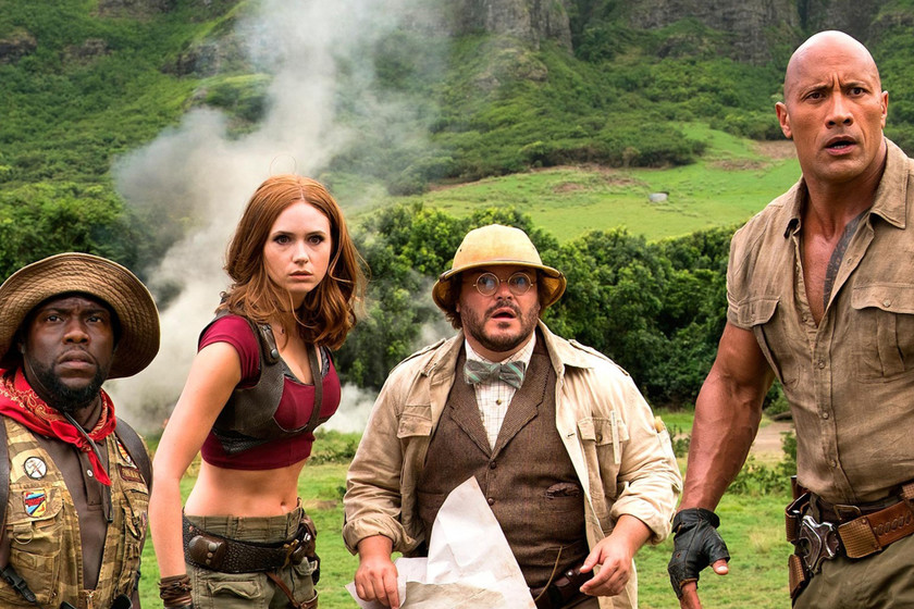 Jumanji El Videojuego estrena su primer tráiler con sus cuatro