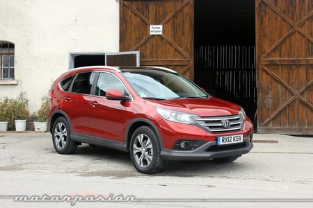 Honda CR-V, vista frontal 3/4
