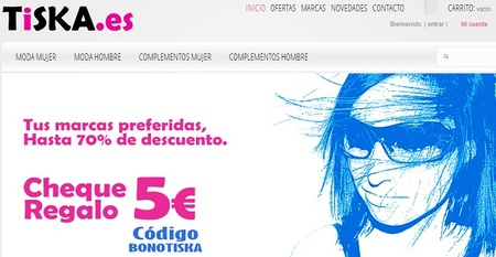 Moda y complementos de las mejores marcas a precios reducidos en Tiska