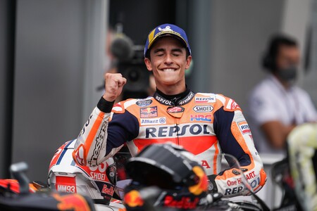 Las lágrimas de Marc Márquez tras volver a ganar en MotoGP: "Es uno de los momentos más importantes de mi carrera"