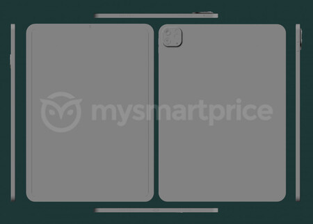 Se filtran los supuestos modelos CAD del iPad Pro de 2021 de la mano de MySmartPrice