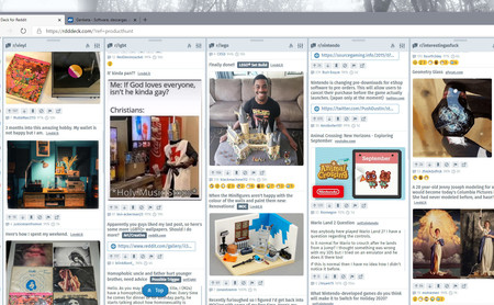 Como Tweetdeck pero para Reddit: esta web aprovecha todo el espacio de tu pantalla para mostrar varios subreddits a la vez