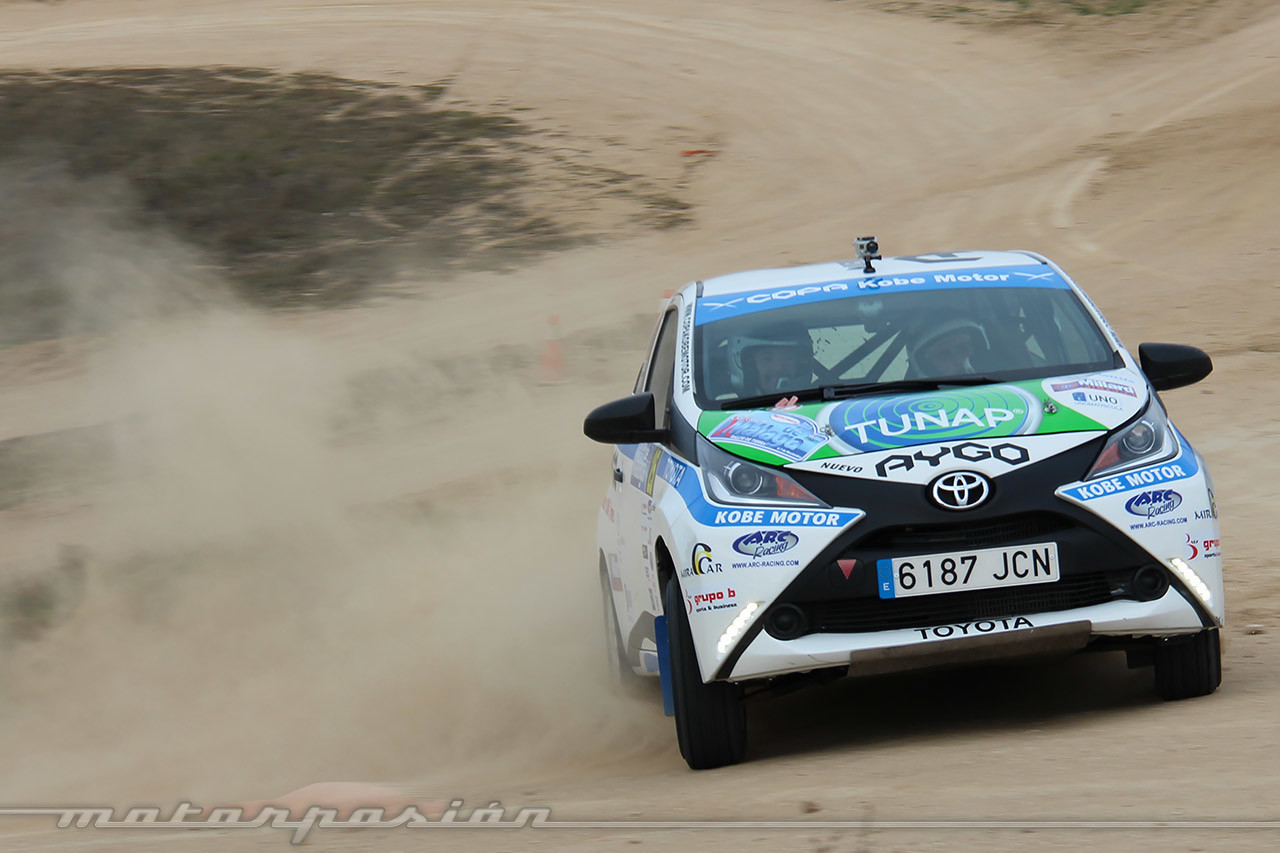 ¿Un coche de rally con 80 CV? Tras probar el Toyota Aygo de la Copa Kobe te lo contamos