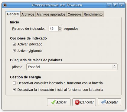 Preferencias Tracker
