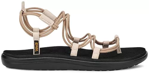 Action Sports (Teva DE) - Sandalias para mujer, Sésamo/abedul, 37 EU