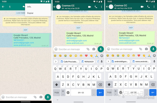 Gboard Portapapeles Inteligente