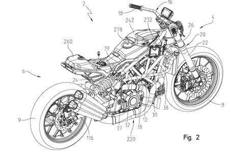 Indian Ftr1200 2019 Patente 1