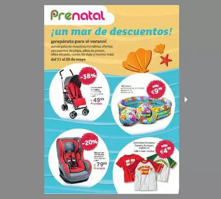 Prenatal, ¡un mar de descuentos!