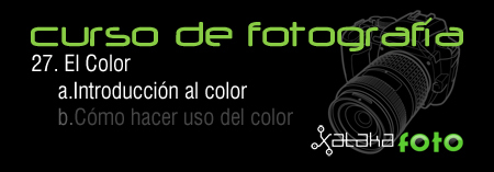 Curso de fotografía 27. El Color. Introducción al color