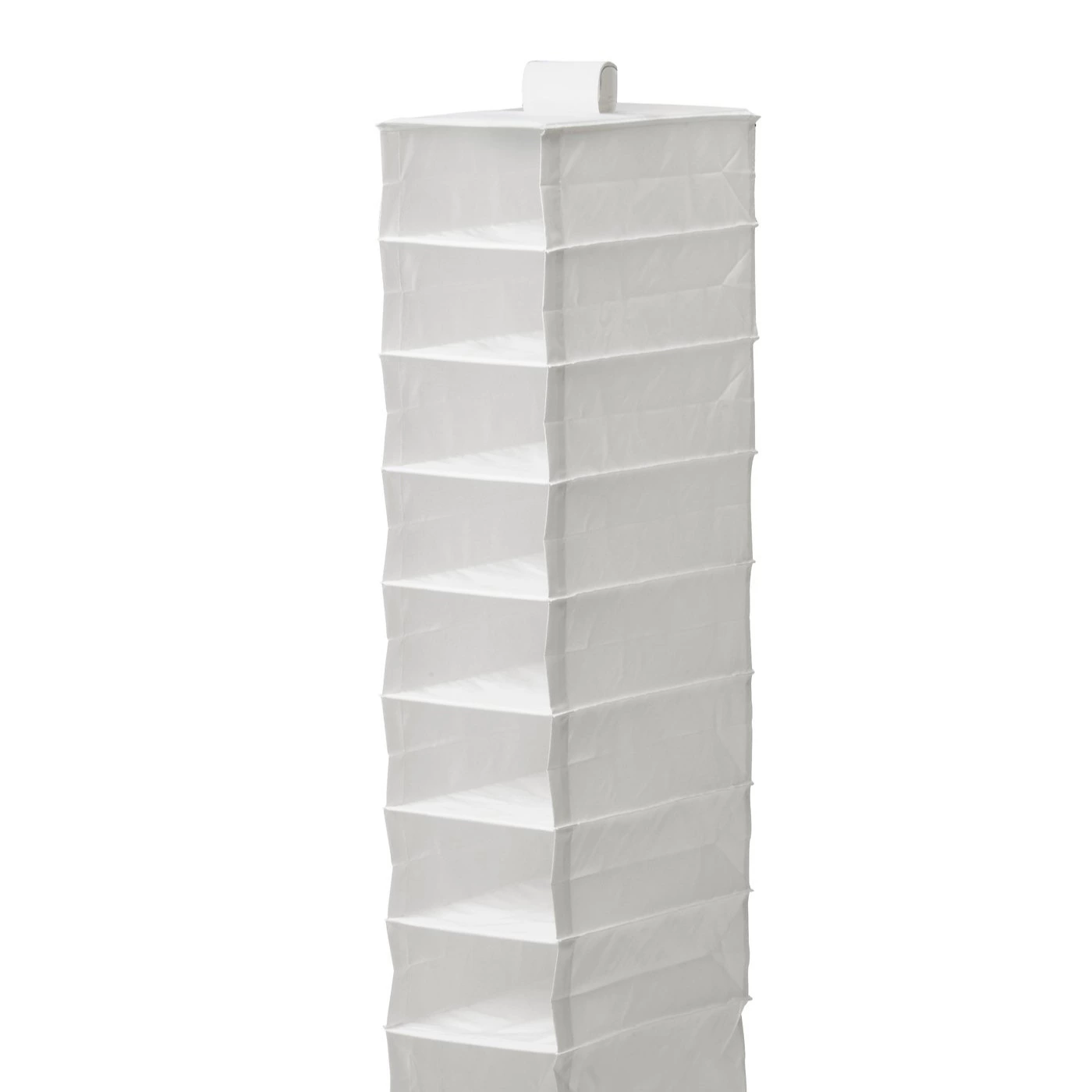 SKUBB Almacenaje con 9 compartimentos, blanco, 22x34x120 cm