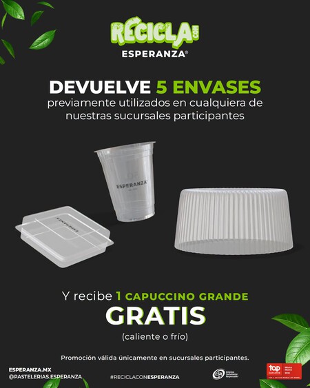 Tus envases tienen una segunda vida: así puedes reciclarlos y obtener beneficios en Pastelerías Esperanza