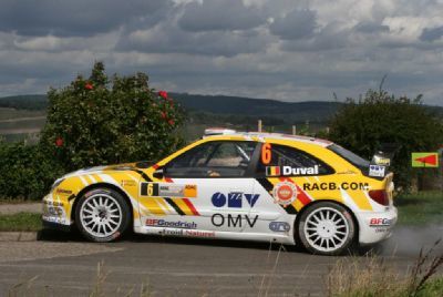 Francois Duval con Stobart en el 2008
