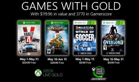 V-Rally 4 y Overlord II, entre los juegos de Games with Gold de mayo de 2020