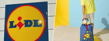Lidl lanza su propio carro de la compra con los colores de la marca por menos de 20 euros 