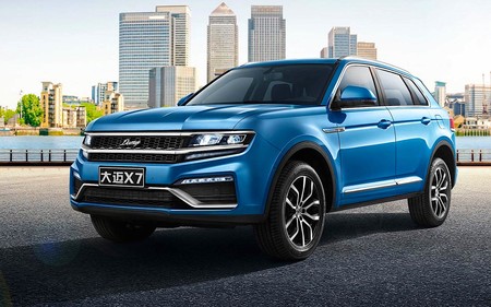 Zotye Domy X7, conoce al malvado clon chino del Volkswagen Tiguan Allspace