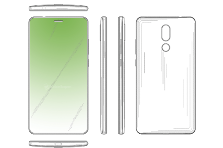 Huawei también está estudiando integrar componentes en un agujero en la pantalla, según una patente
