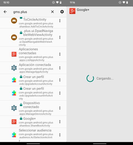 Google Plus Actividades