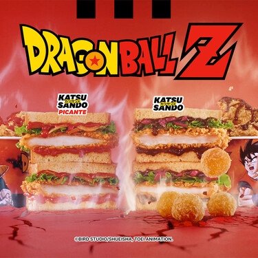Dragon Ball Z desembarca en KFC con platos japoneses como el pollo teriyaki o el katsu sando
