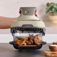 Amazon liquida la freidora de aire Ninja que sirve para cocinar, comer en ella y guardar las sobras en la nevera 